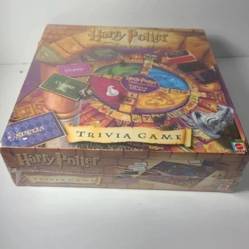 Harry Potter and the Sorcerer’s Stone Trivia Game (Mattel, 2000) resealed